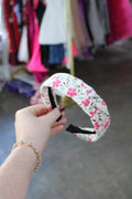 Pink Floral Headband