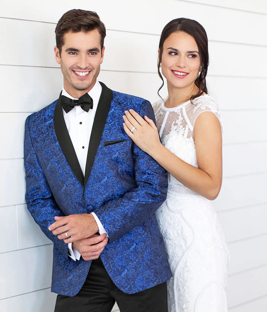 Cobalt Aries Paisley Tuxedo Style 132