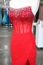 Ashley Lauren 11904 (Red)- Size 0