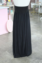 *No Brand* Black Convertible Gown with Shawl