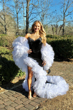 Johnathan Kayne 3304 (White & Black)- Size 4