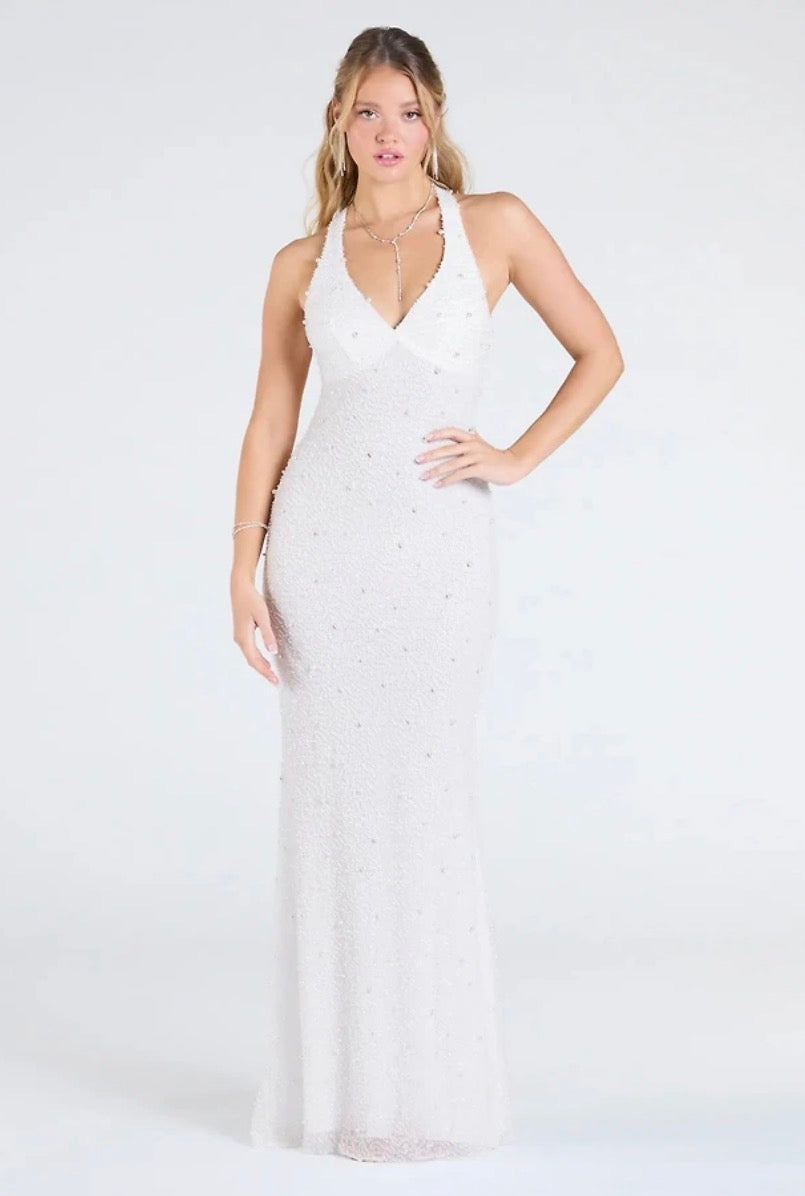 Windsor Tyra Halter dress- Size XS
