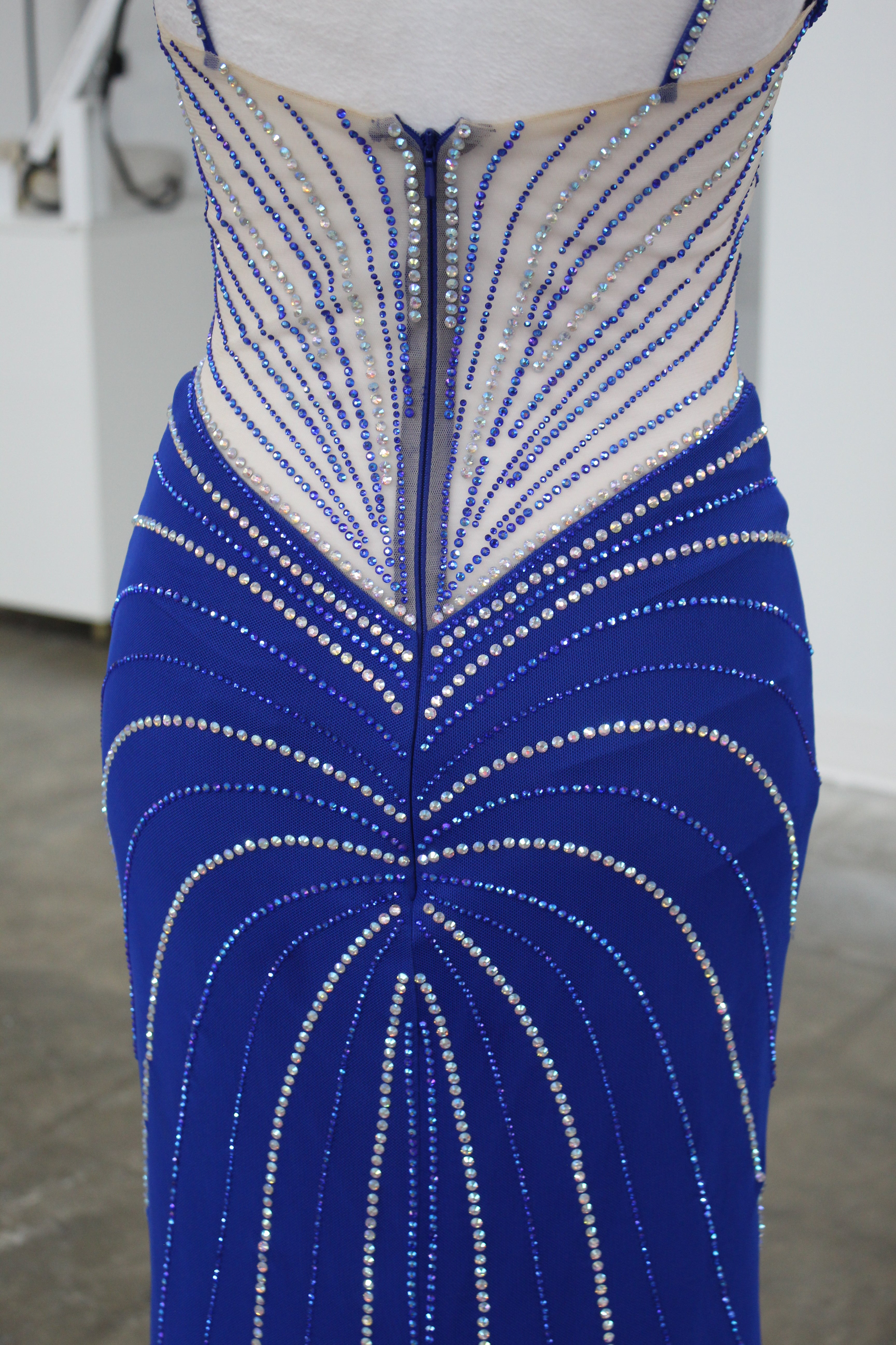 Ashley Lauren 11902 (Royal)- Size 0