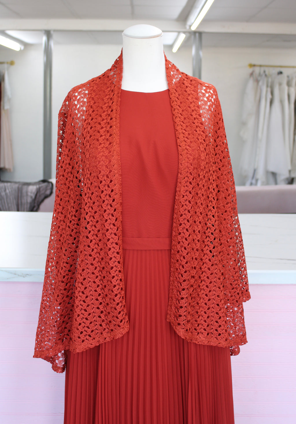 Azazie-Size 12 With Shawl