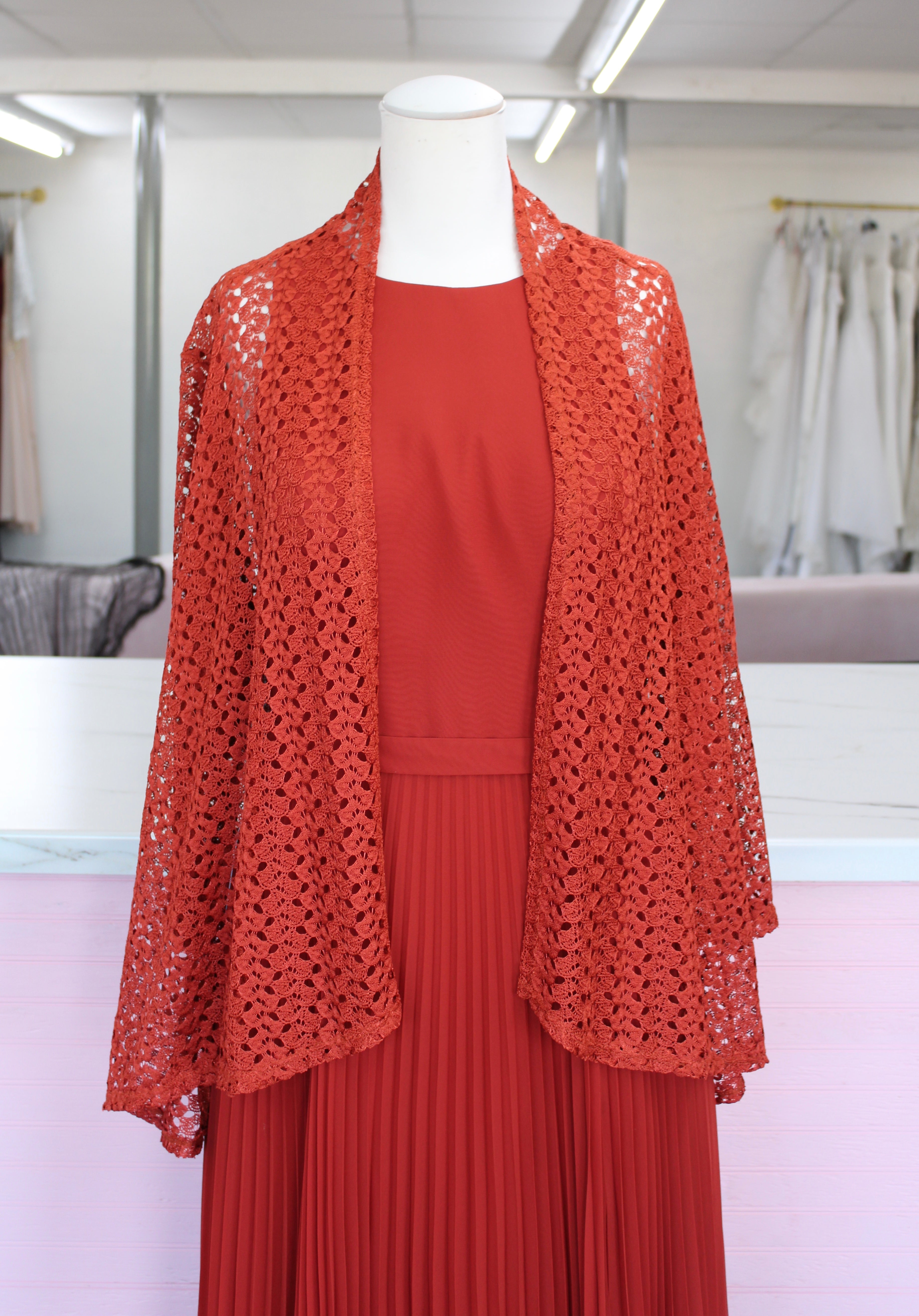 Azazie-Size 12 With Shawl