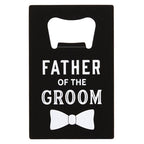 Man Card Bottle Opener-Father of the Groom