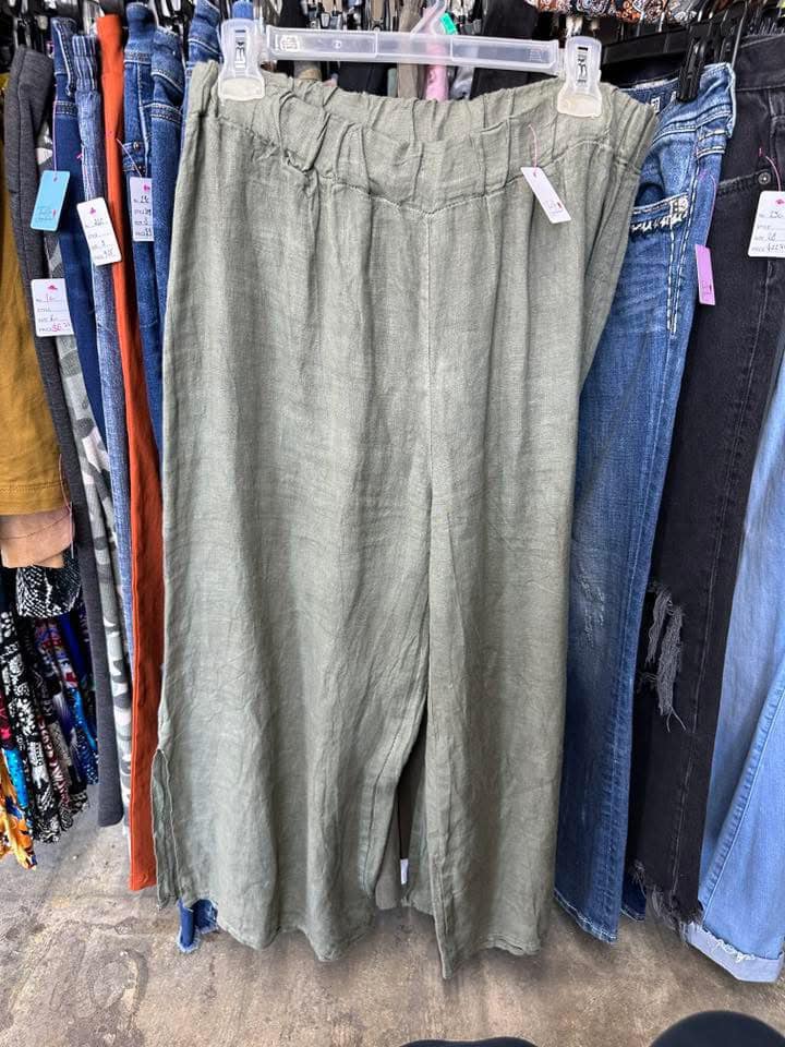 Large Linen Pants