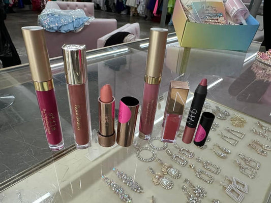 Lipsticks Left to Right