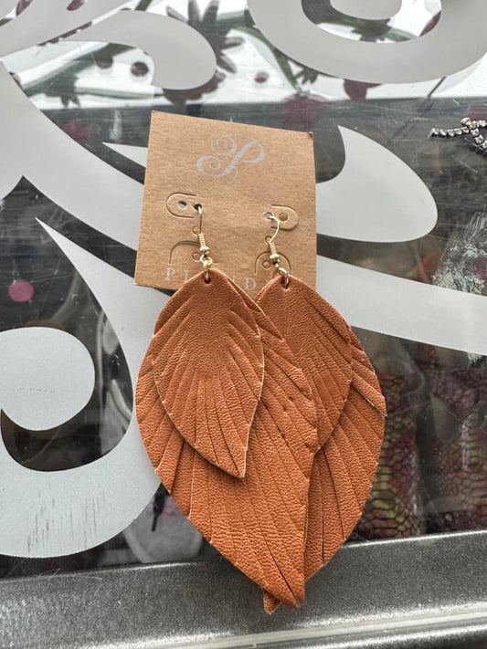 Leather Earrings