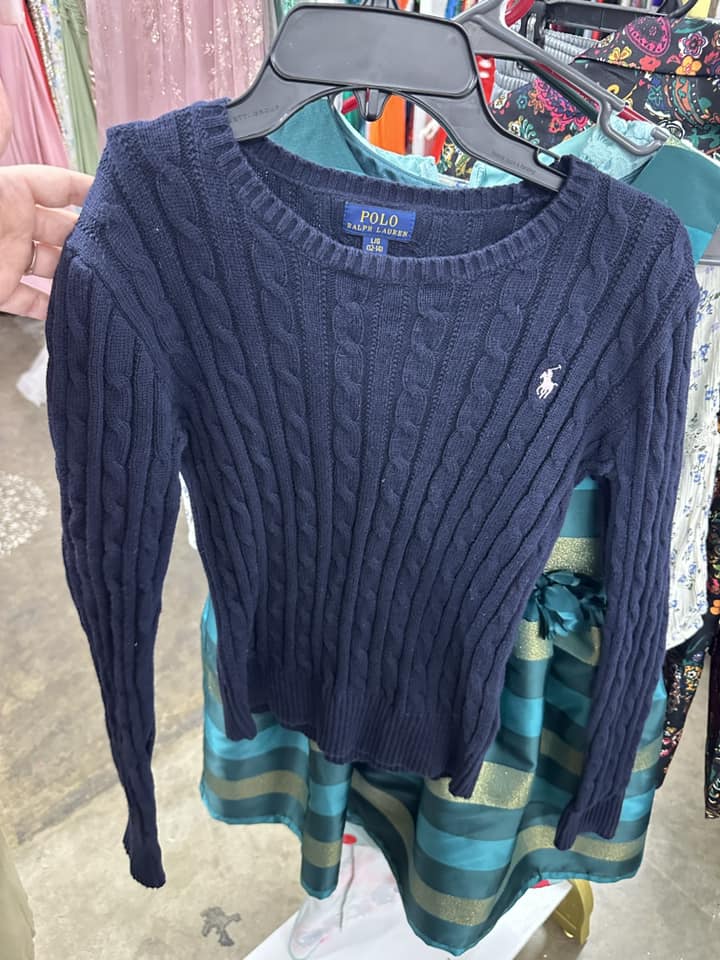 Polo Sweater Girls 12-14