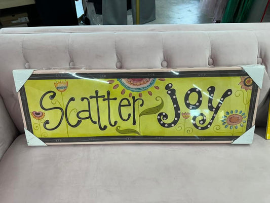 Scatter Joy Sign