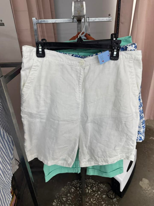 Size 16 Linen Shorts