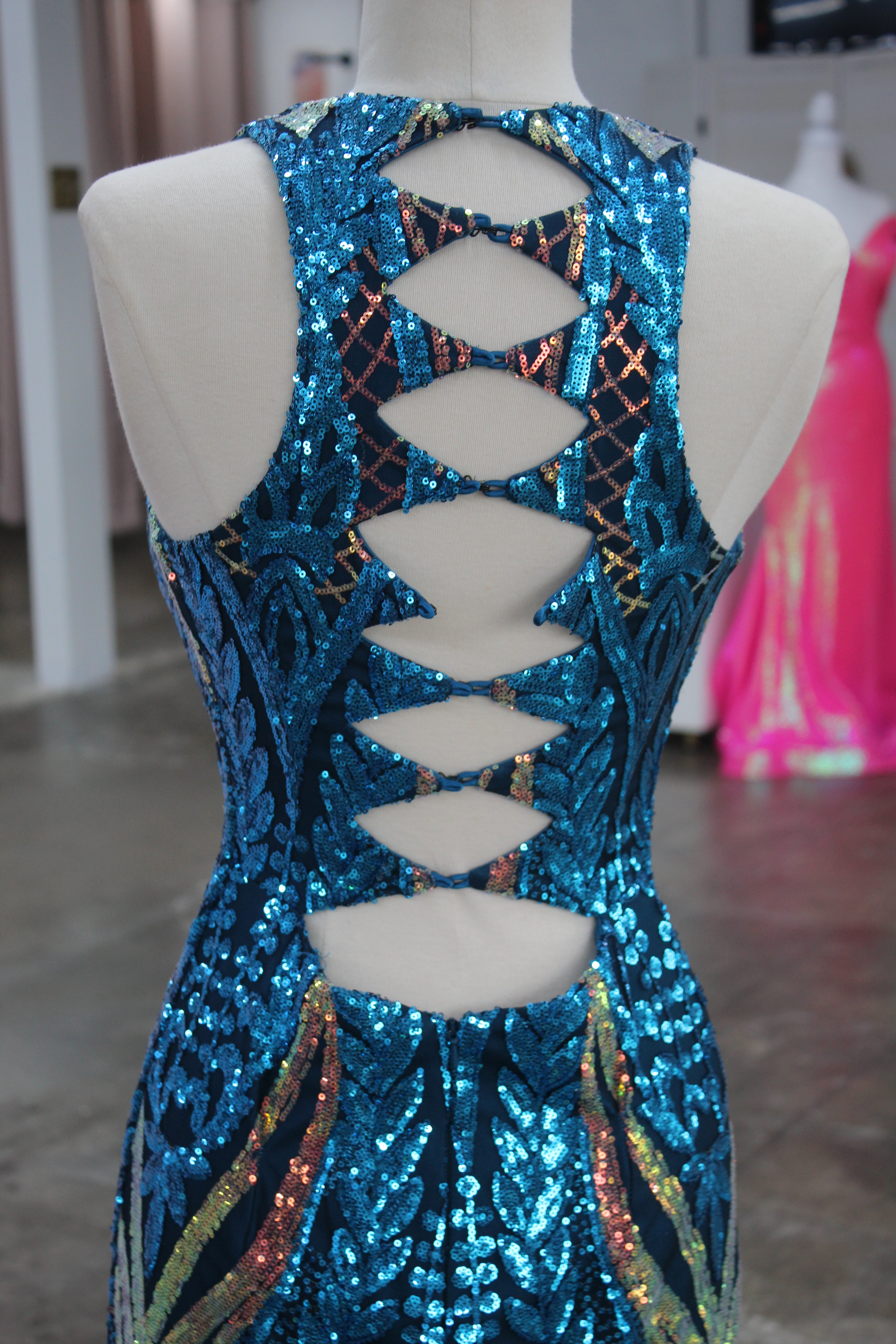 ALYCE 61657- Size 0 *Corset back taken up + Length Shortened*