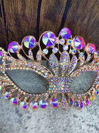 Venetian Mardi Gras Mask, Prom, New Year, Masquerade Ball