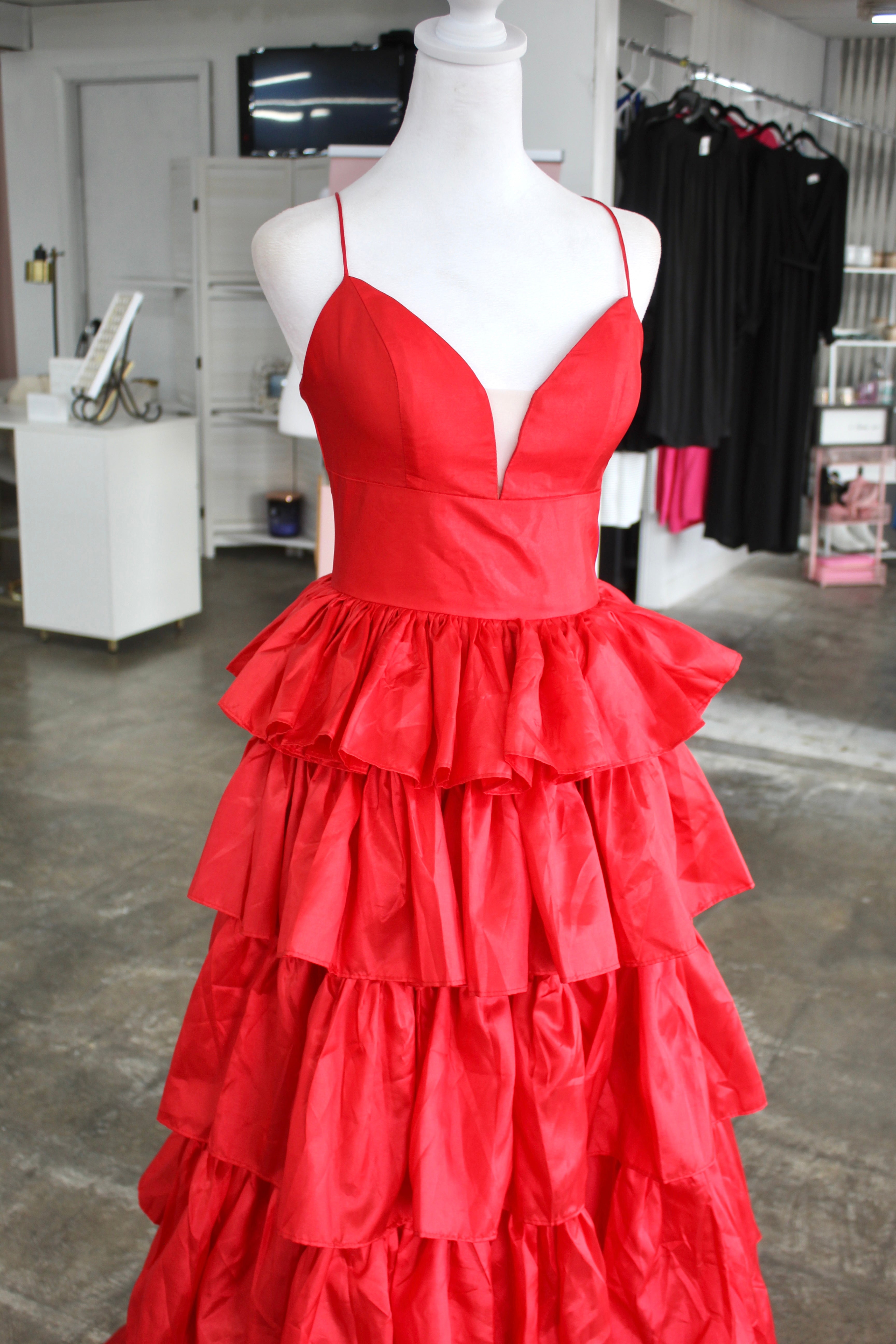 Johnathan Kayne 3263 (Cherry)-Size 6