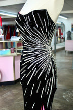 Johnathan Kayne 3018 (Black-Neon Pink)- Size 2