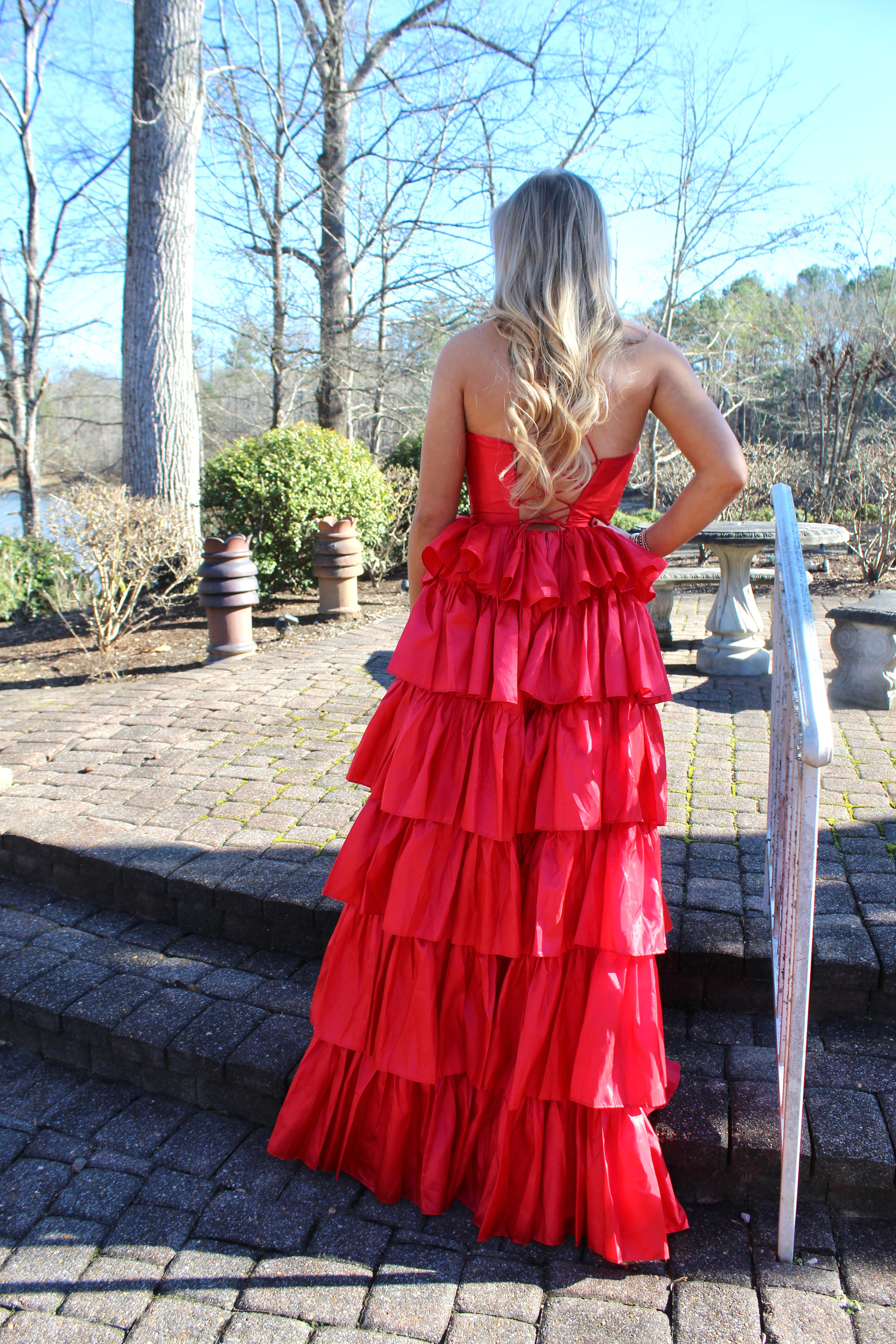 Johnathan Kayne 3263 (Cherry)-Size 6