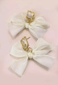 Sheer Bow Earrings
