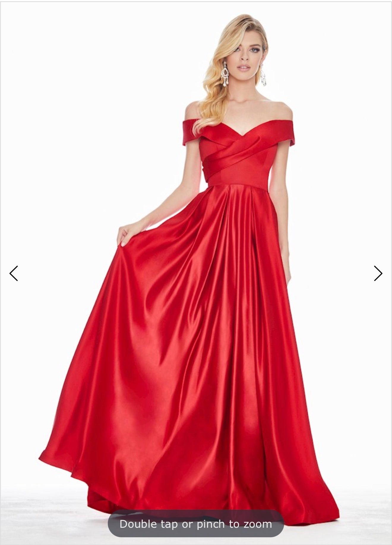 Ashley Lauren 1343- Size 4 *Taken up in length*