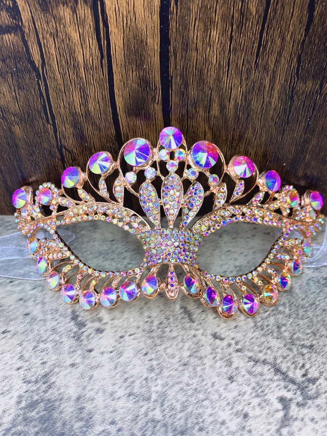 Venetian Mardi Gras Mask, Prom, New Year, Masquerade Ball