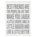 6x8 Wht Box Sign-Best Friends