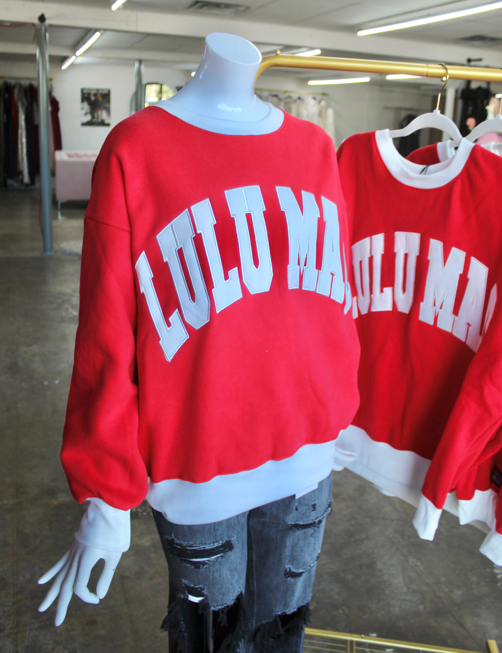 LULU MAC - Red/White