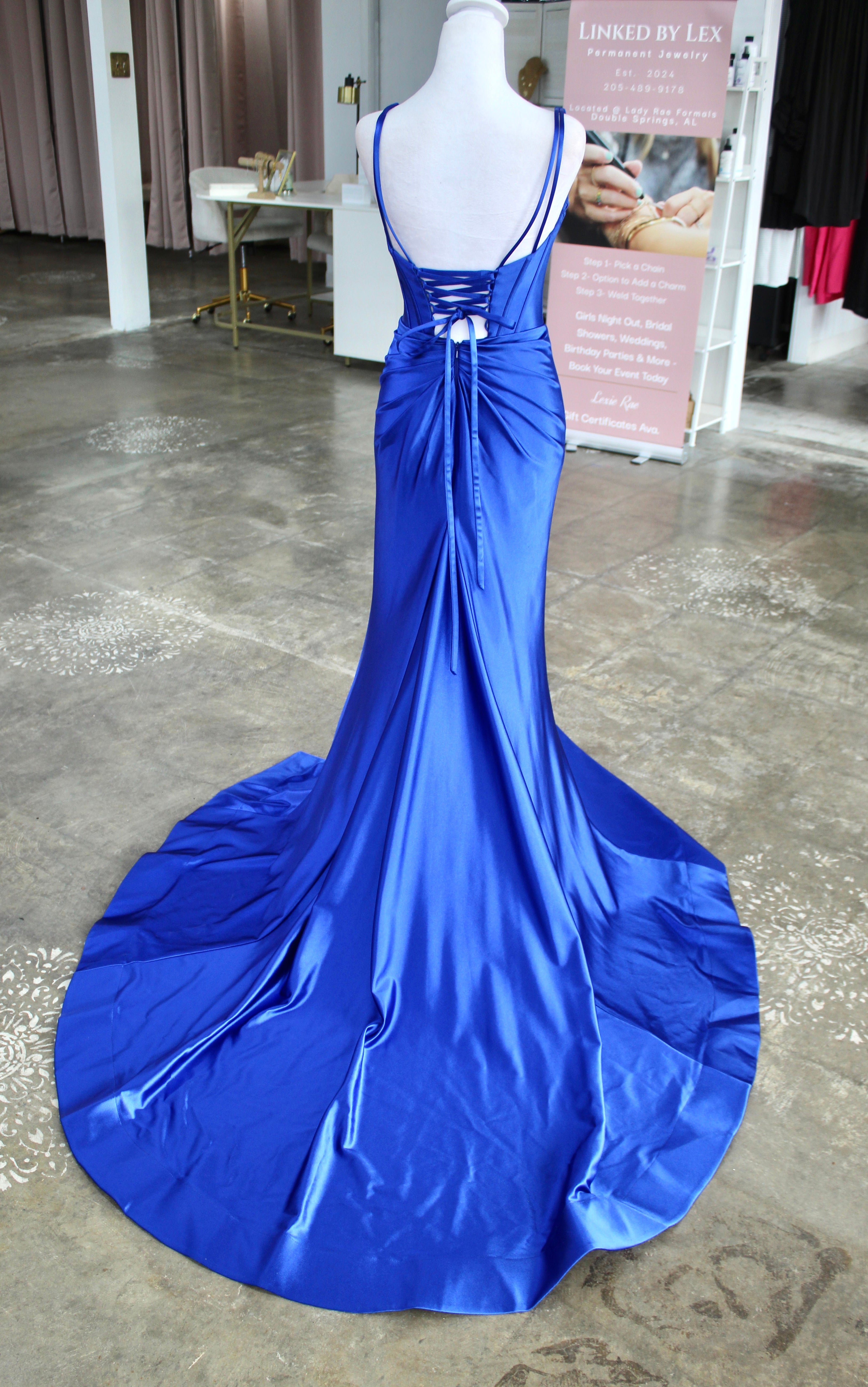 Sherri Hill (Royal)- Size 00