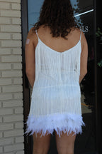 Feather Bottom Fringe
