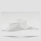 White Satin Ribbon Shoe Laces