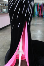 Johnathan Kayne 3018 (Black-Neon Pink)- Size 2