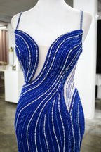 Ashley Lauren 11902 (Royal)- Size 0