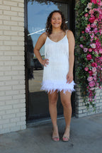 Feather Bottom Fringe