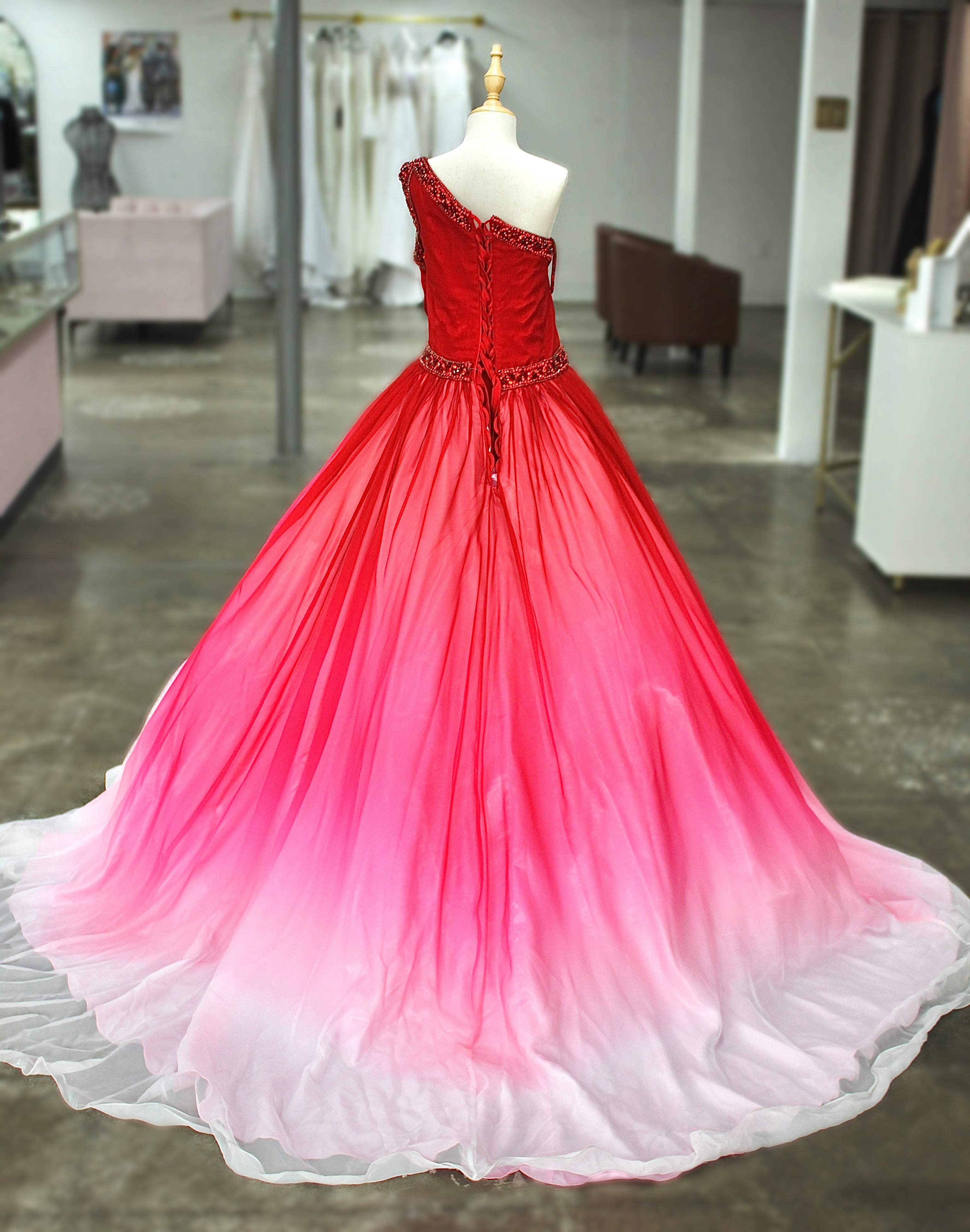 Sugar Kayne C169 (Cherry Ombré)- Size Youth 16