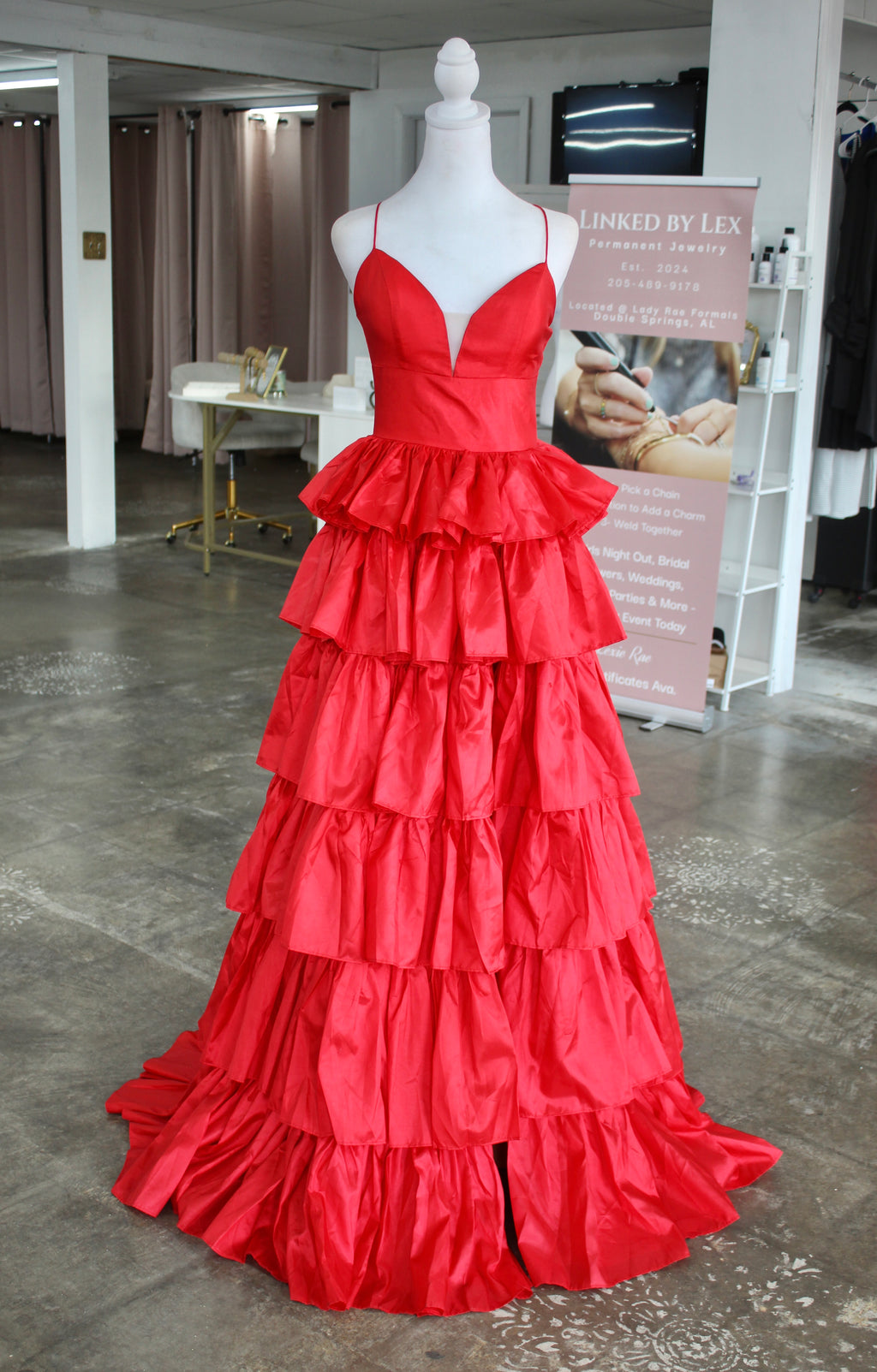 Johnathan Kayne 3263 (Cherry)-Size 6