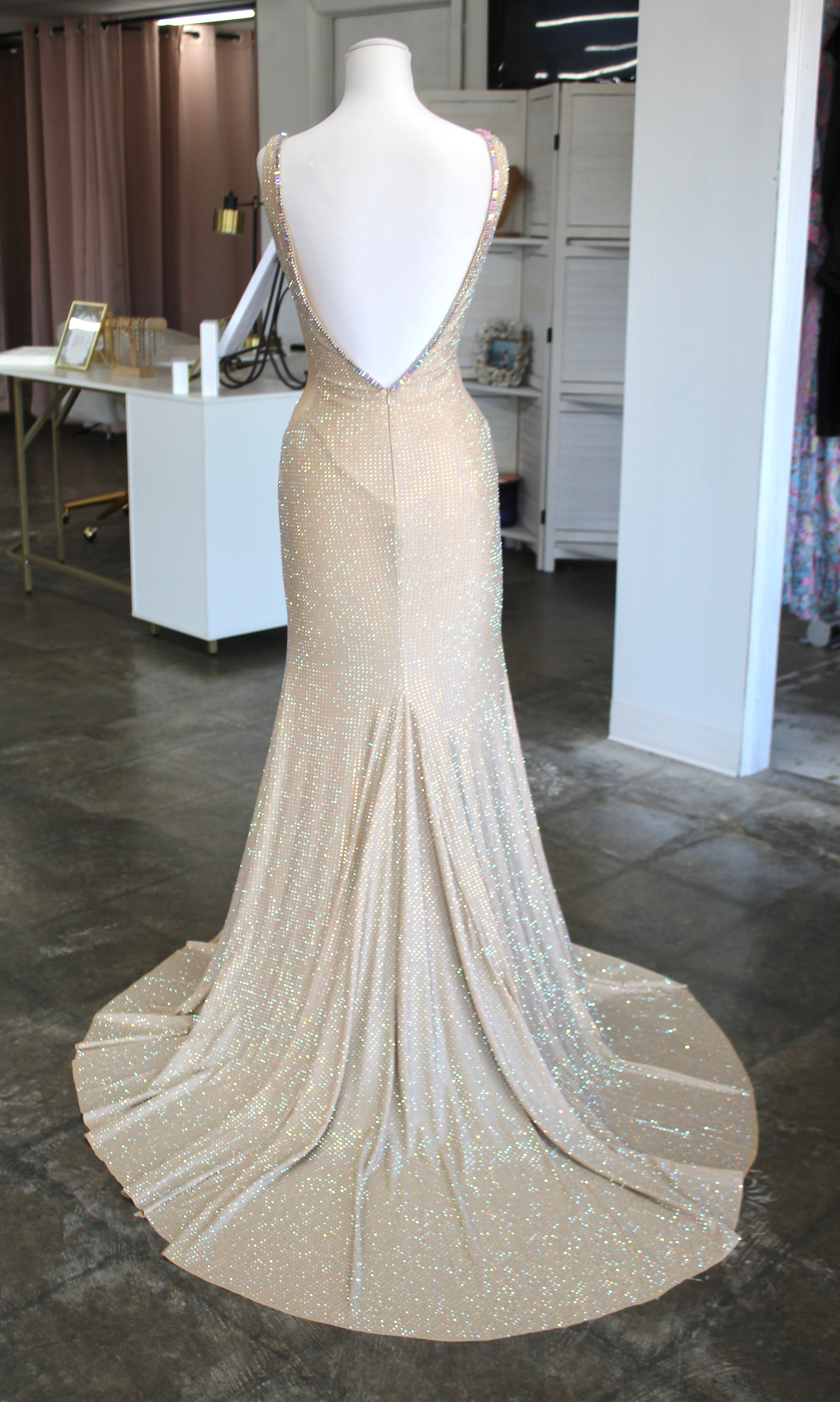 Johnathan Kayne 3227 (Champagne)- Size 8