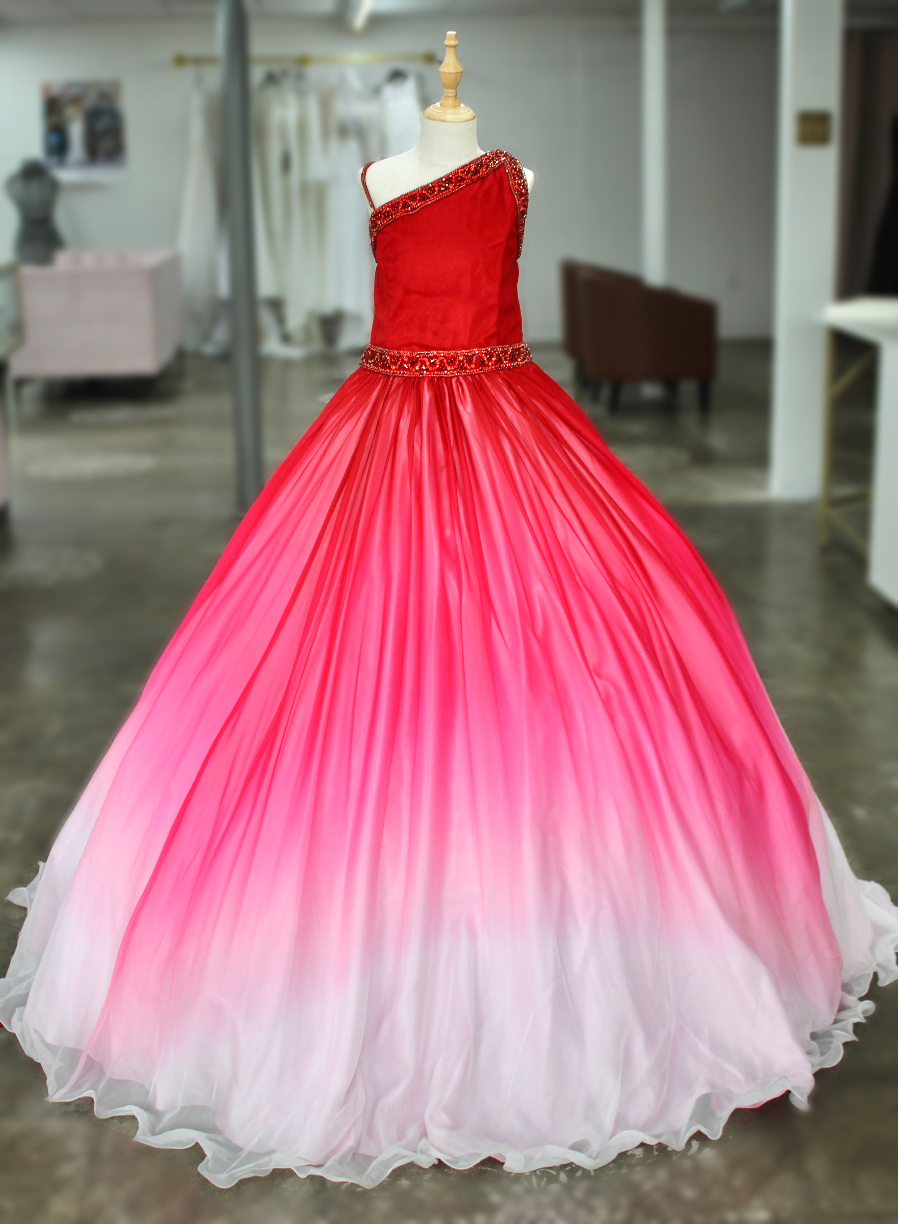 Sugar Kayne C169 (Cherry Ombré)- Size Youth 16