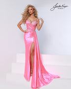 Johnathan Kayne 3215 (Hot Coral)-Size 8