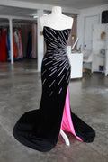 Johnathan Kayne 3018 (Black-Neon Pink)- Size 2