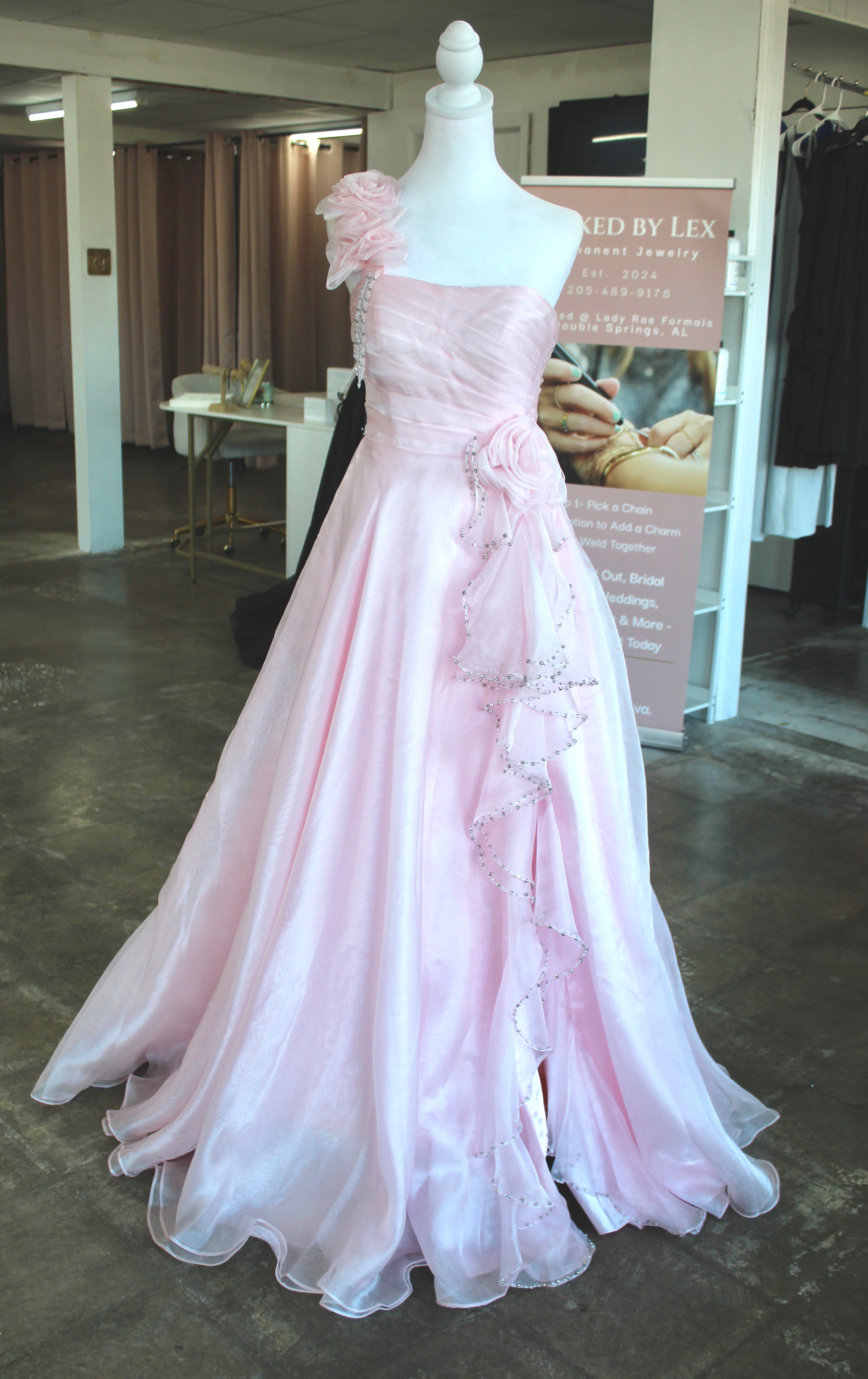 Johnathan Kayne 3267 (Baby Pink)-Size 6