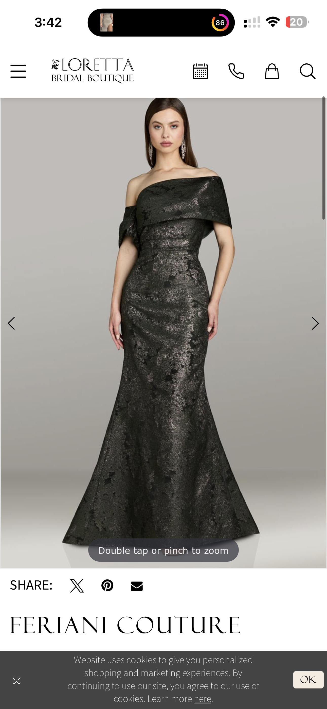 Feriani Couture 18580- Size 12