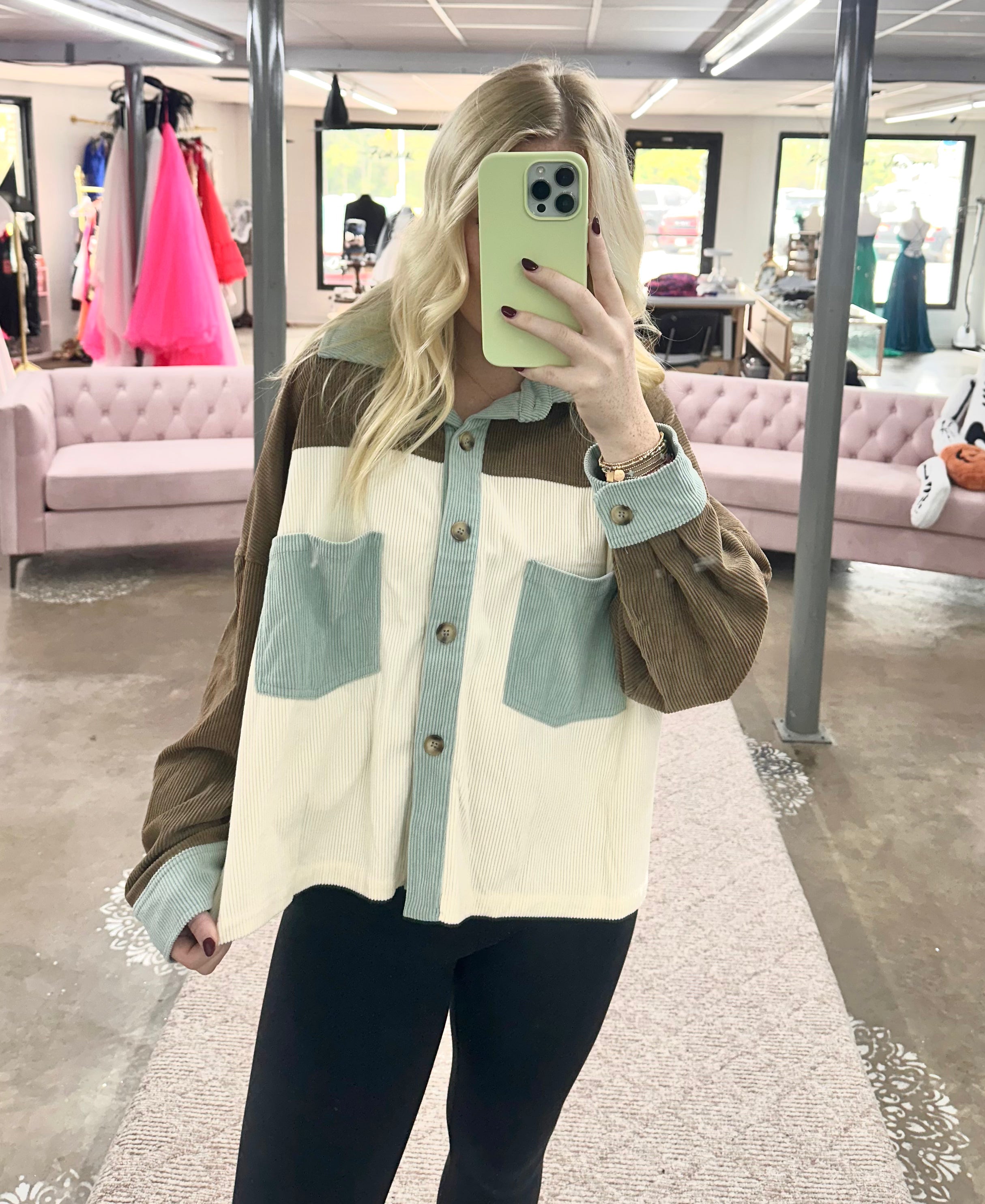 Tilley Corduroy Crop Jacket