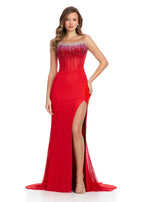 Ashley Lauren 11904 (Red)- Size 0