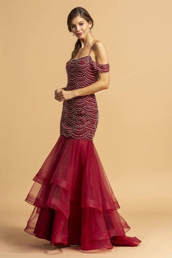 Gorgeous Burgundy Formal