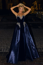 Portia & Scarlett PS22041 (Navy)- Size 8