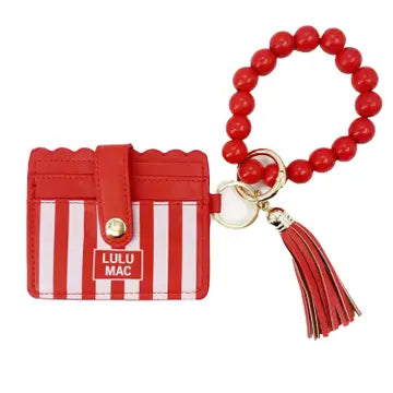 LULU Mac - Beaded Wristlet