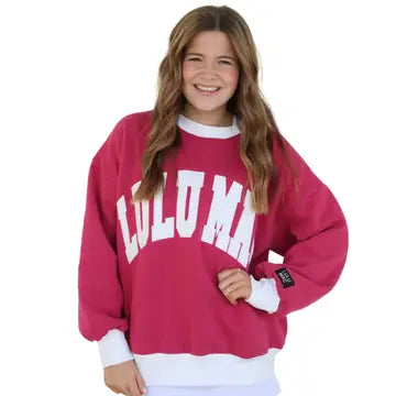 LULU MAC - Plum/White