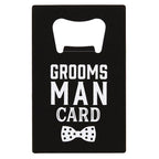 Man Card Bottle Opener-Groomsman