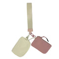 Girlie Girl Originals Wristlet-Cream/Mauve