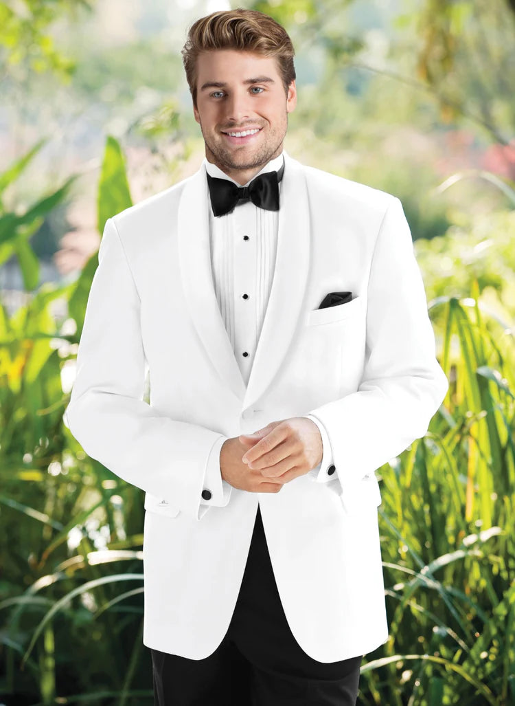 Modern White Classic Shawl Tuxedo Style 701