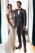 Steel Grey Sterling Wedding Suit-Style 392